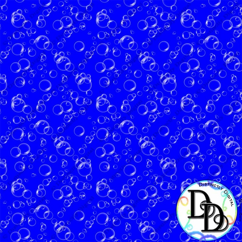 Bubbles Scrapbook Digital Papers Printable Pages Soap Ombre Etsy
