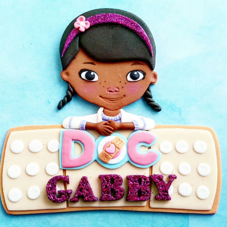 Doc Mcstuffins Cupcake Picks