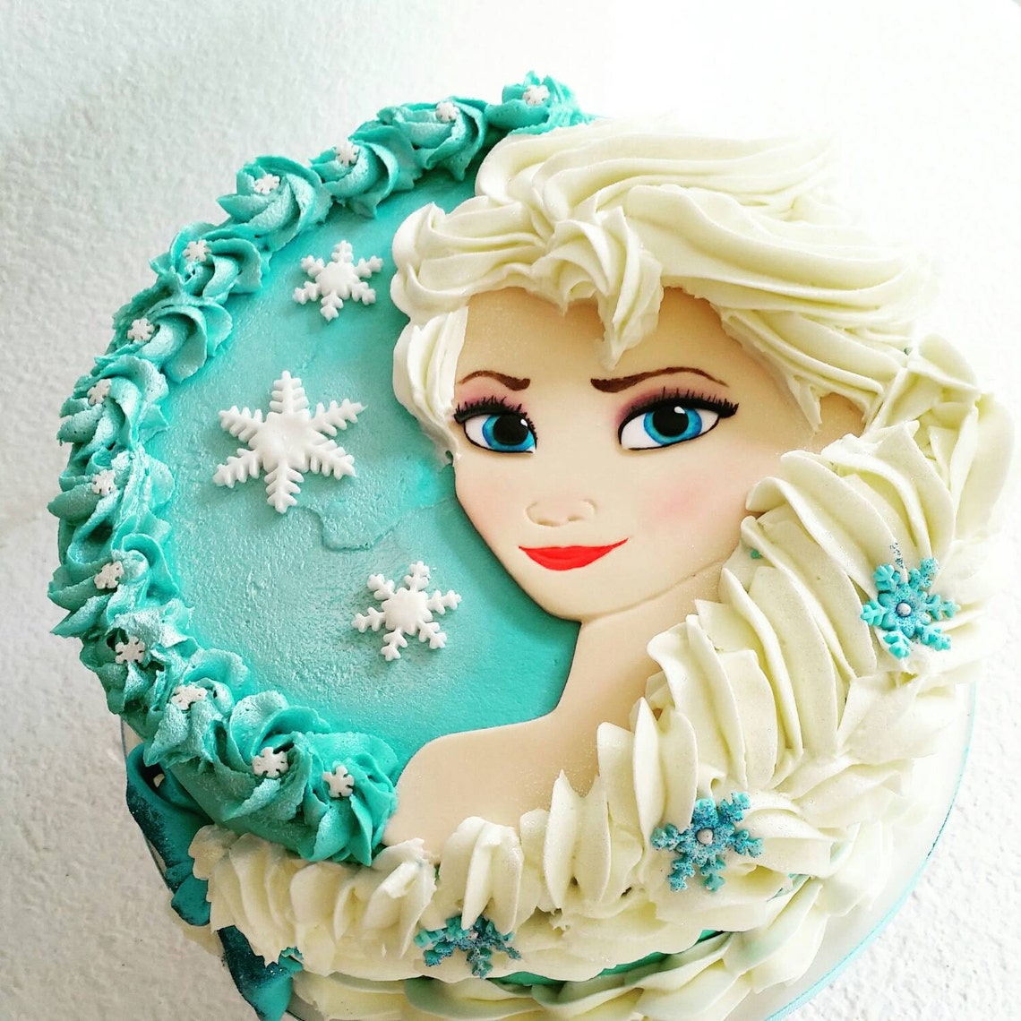 Elsa Cake Topper Frozen Cake Topper Elsa Cake Frozen Etsy