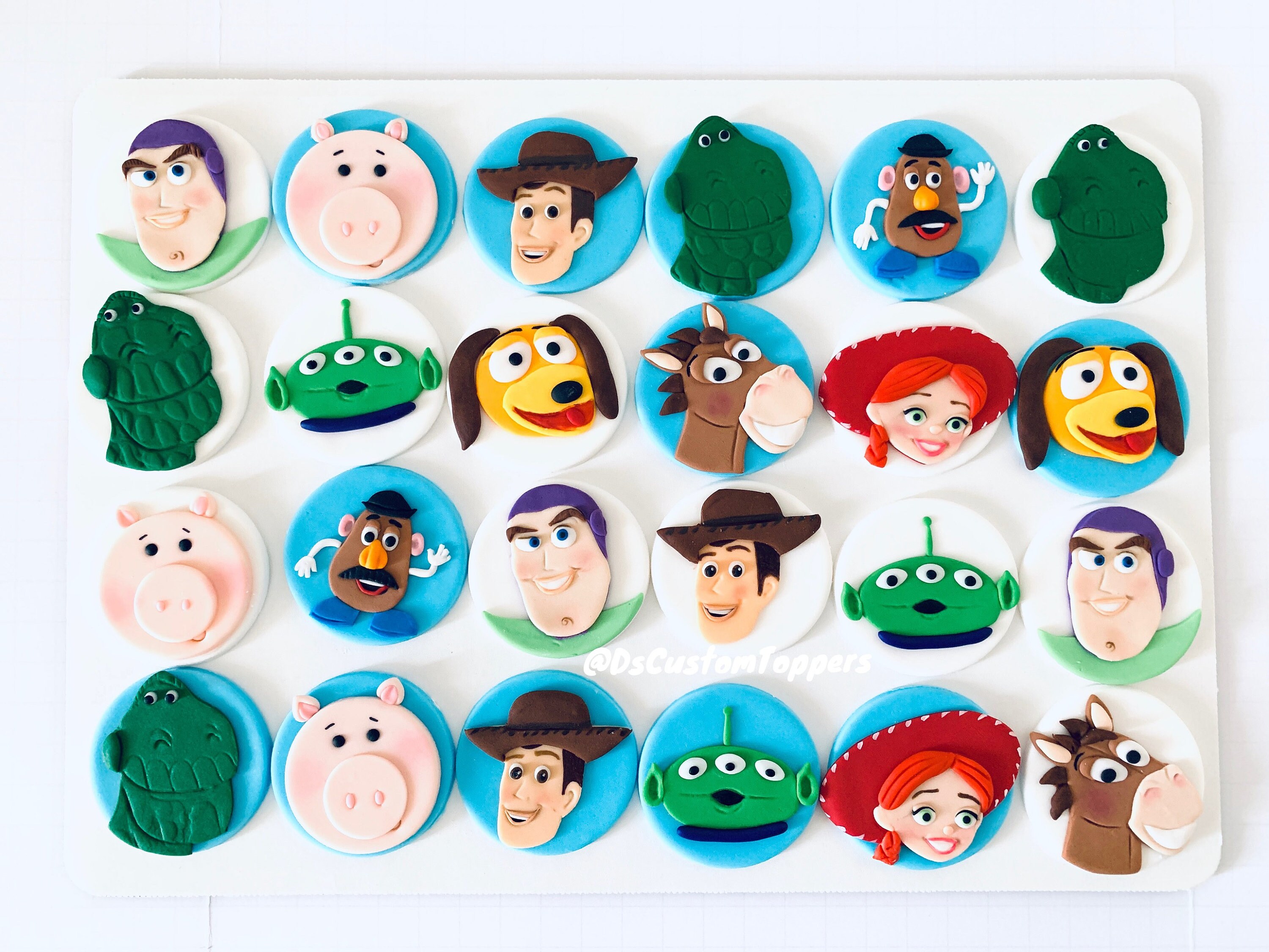 toy story cupcake topper