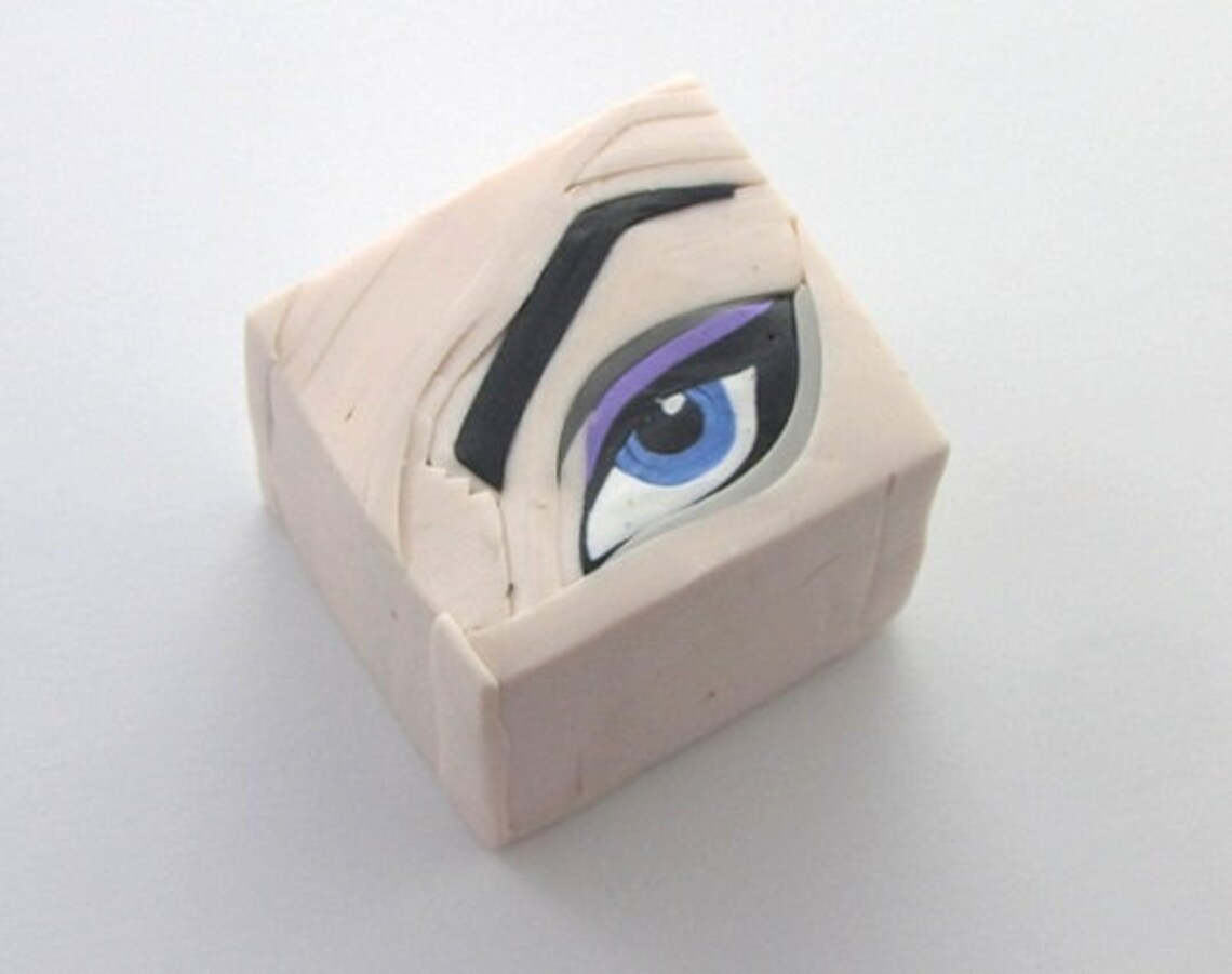 Polymer Clay Face Cane PDF Tutorial Etsy