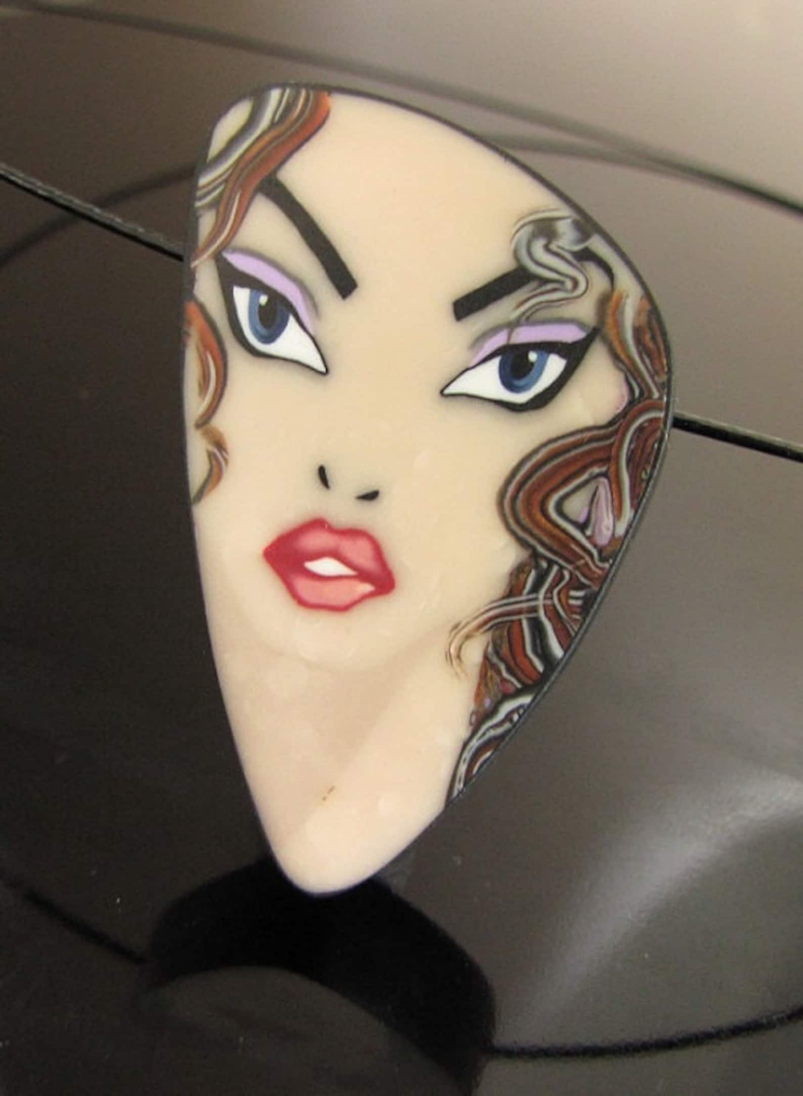 Polymer Clay Face Cane PDF Tutorial Etsy