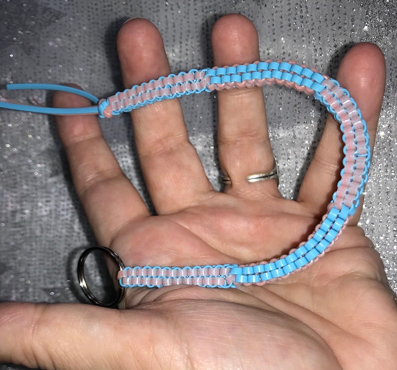 How To Start A Box Stitch Lanyard Keychain Square (Box) Stitch