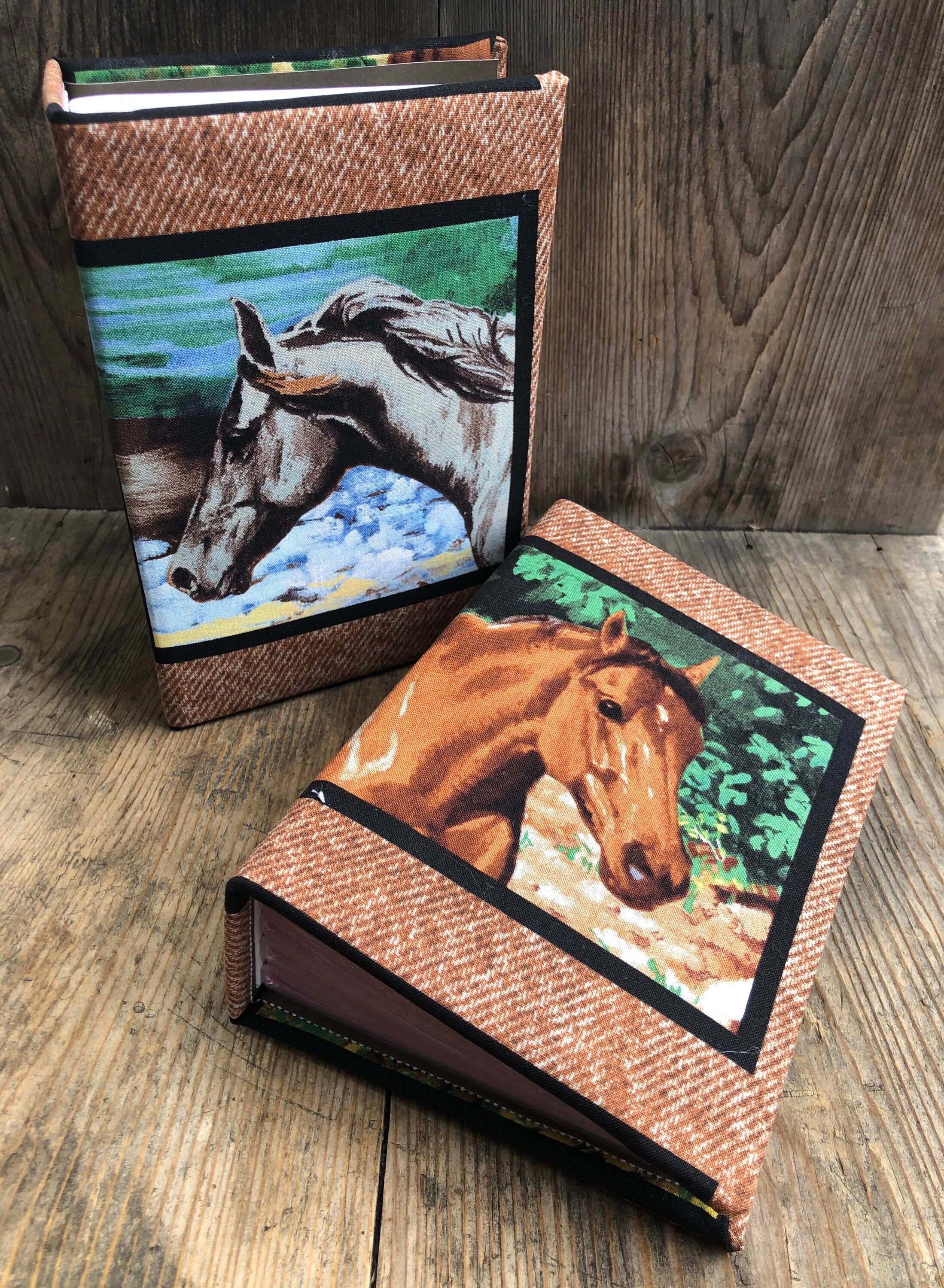Horse photo albums Set of 2 100 4x6 photos Etsy