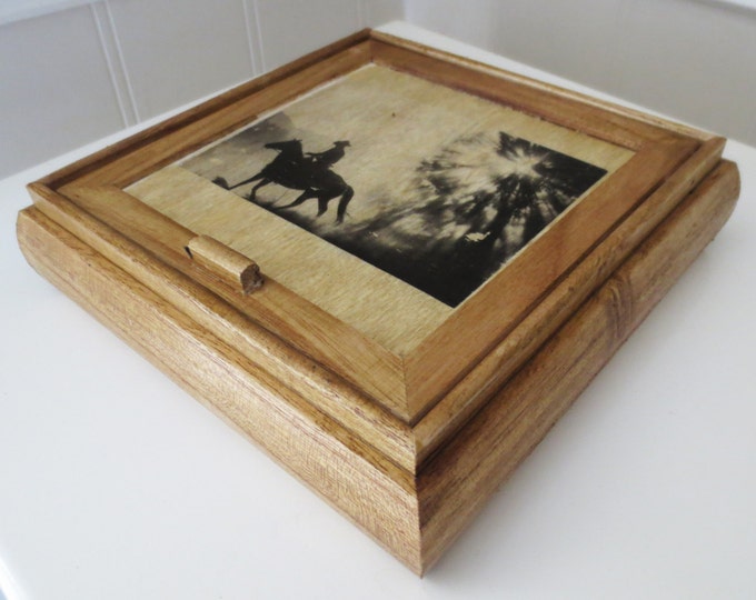 Western Jewelry Box Wood Etsy