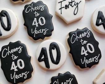One Dozen One Dozen Personalized Birthday Cookies