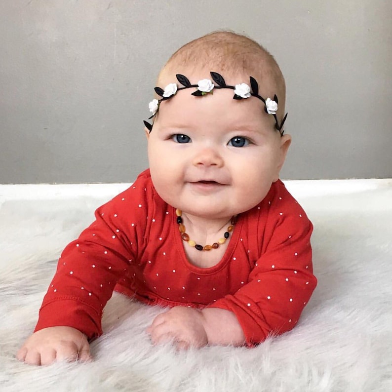 Your Rosebud Color Choice The Black Grecian Pixie Crown
