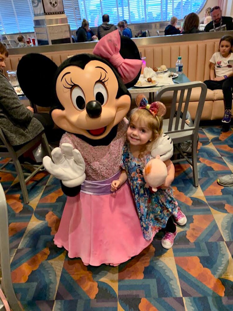 Newborn-Teen The Rose Gold Sequin Minnie Ears