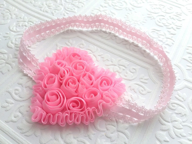 The Light Pink Rosy Heart Headband or Hair Clip - Etsy