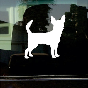 Chihuahua Custom Vinyl Sticker Decal for Car Window Laptop & More