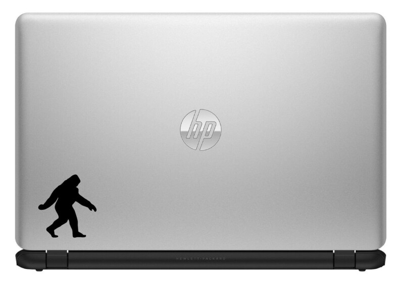 Sasquatch Computer Bigfoot Sasquatch Yeti Vinyl Sticker Decal for Car Window Laptop & More ...