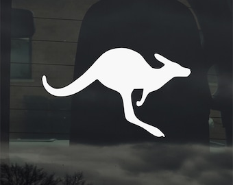 Kangaroo Custom Vinyl Sticker Decal