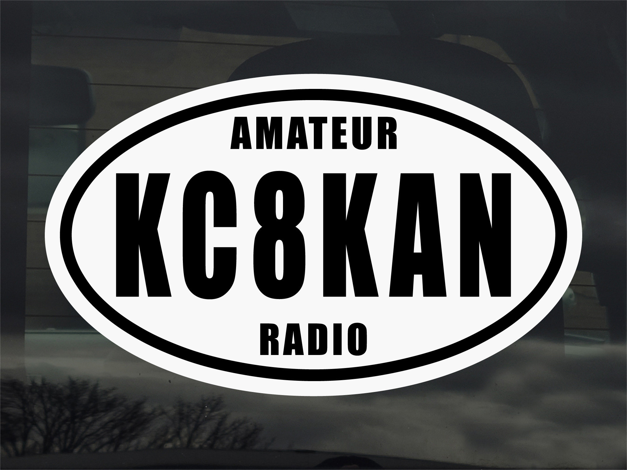 Amateur Radio Decal pic picture