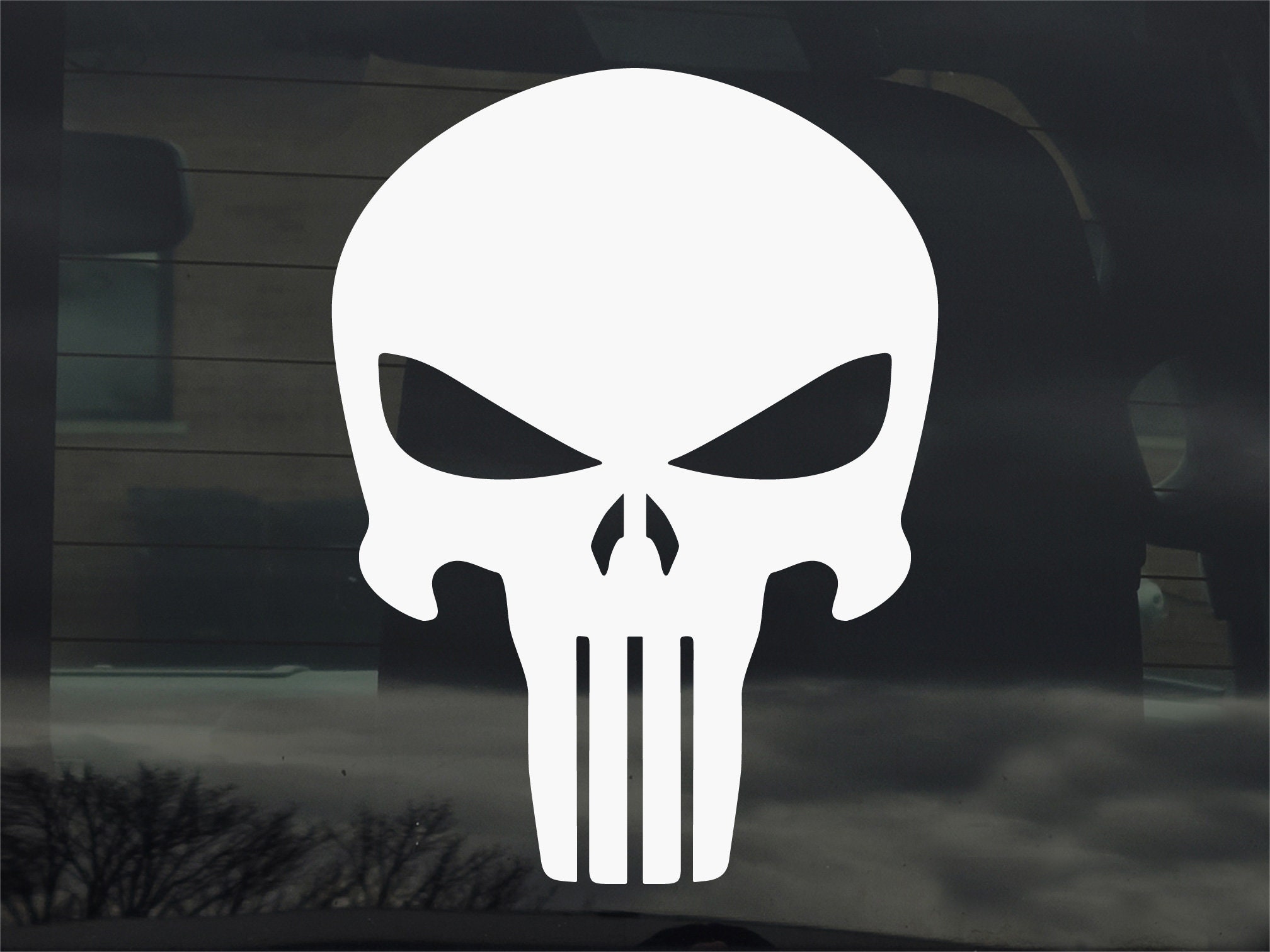 Calcomanias Skull Decoracion Vehiculo Pegatinas De Calavera Para Auto - 2  Unidades, 14x15 Cm - Estilo Rebelde Y Metálico Calcomanias Moto Estilo  Rebelde, image size:2016x1512