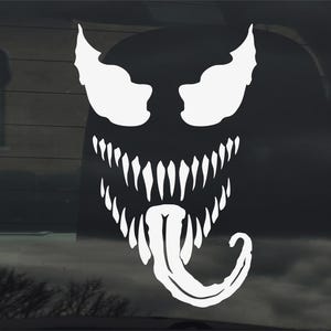 Venom (Spider-Man) Vinyl Sticker Decal for Car Window Laptop & More