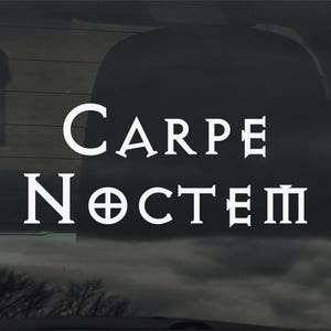 Carpe Noctem Latin Seize the Night Vinyl Sticker Decal for Car Window Laptop & More