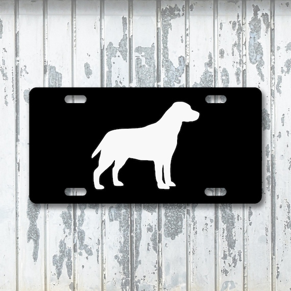 Buy Custom Dog Breed License Plate Vanity Plate Doberman Labrador