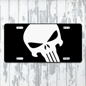 The Punisher License Plate Novelty Vanity Plate Car Tag