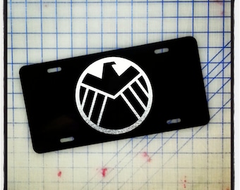 SHIELD Custom License Plate