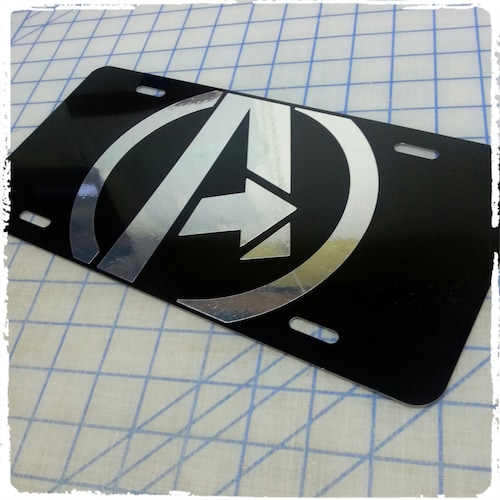 Stark Industries Custom License Plate Etsy