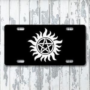 Anti Possession Symbol Custom License Plate Car Tag Vanity Novelty Plate