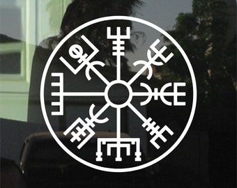 Vegvisir Viking Compass Custom Vinyl Sticker / Decal