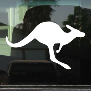 Kangaroo Custom Vinyl Sticker