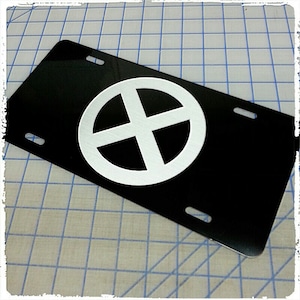X Men Custom License Plate