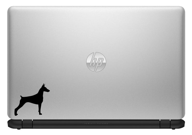 Doberman Custom Vinyl Sticker Decal Dog Lover Decor Gift image 3