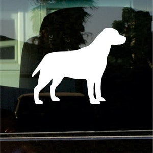 Labrador Retriever Custom Vinyl Sticker Decal for Car Window Laptop & More Dog Mom Dad Owner