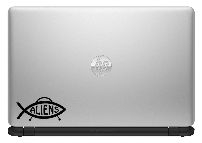 Aliens Fish Vinyl Sticker Decal for Car Window Laptop & More - Etsy