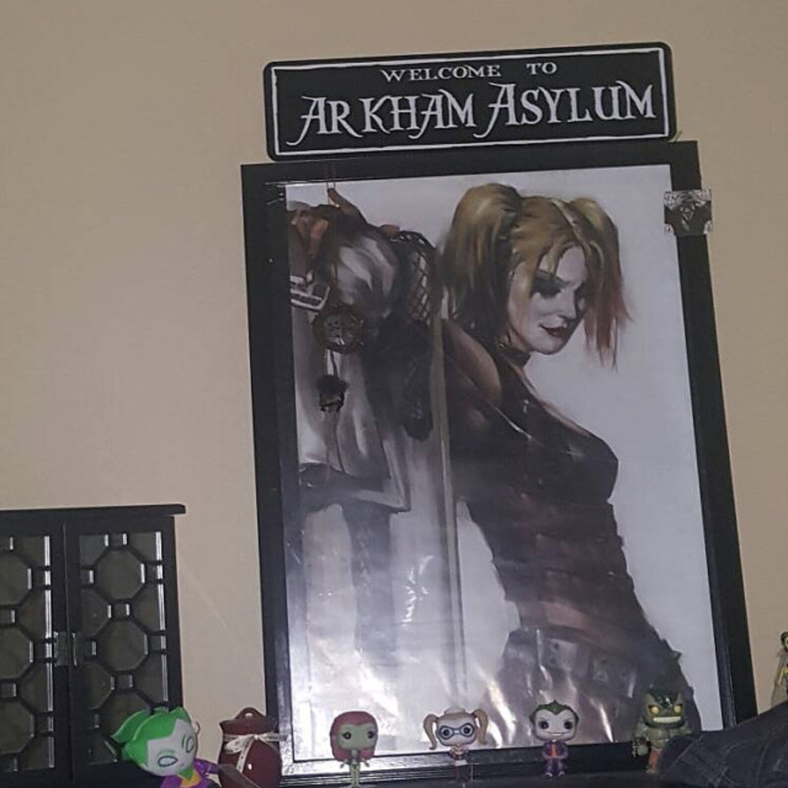 Welcome to Arkham Asylum Sign - Etsy