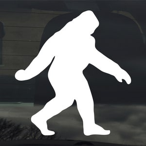 Bigfoot Sasquatch Yeti Vinyl Sticker Decal for Car Window Laptop & More