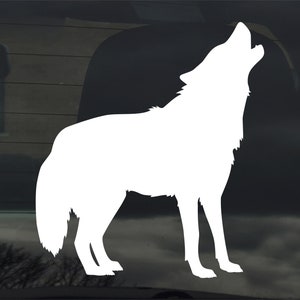 Wolf Custom Vinyl Sticker / Decal - Pack Howl Native Western