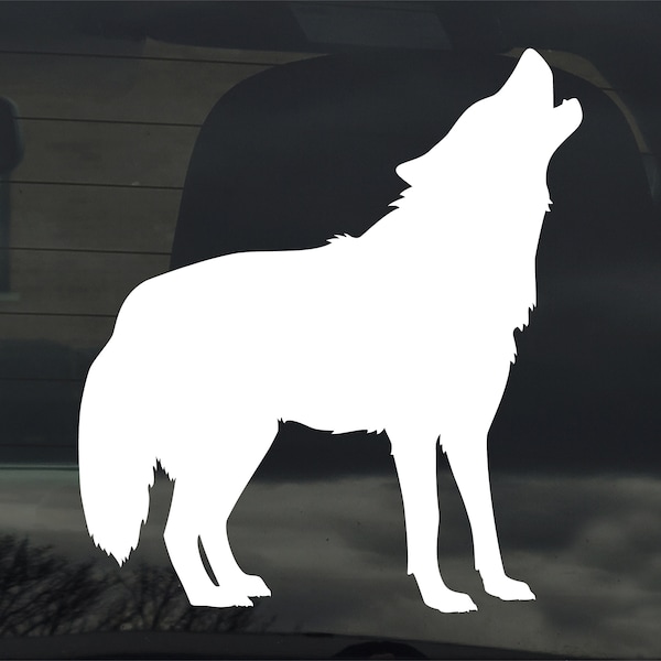 Wolf Pack Car Decal Etsy