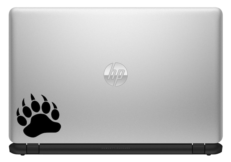Bear Paw Print Vinyl Sticker Decal for Car Window Laptop & More - Etsy