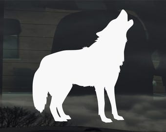 Wolf Custom Vinyl Sticker Decal for Car Window Laptop & More