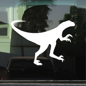 Velociraptor / Raptor Dinosaur Custom Vinyl Sticker