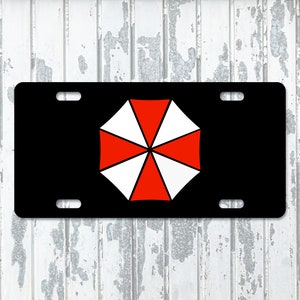 Umbrella Corporation License Plate Novelty Vanity Plate