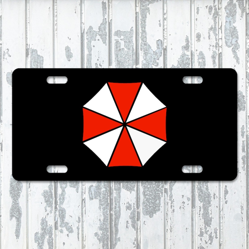 Umbrella Car Plate - Etsy