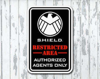SHIELD Gentlemens Only 12 "x 18" Aluminiumschild."