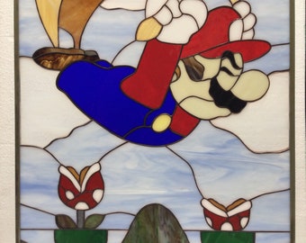 Super Mario Bro’s Glass Panel