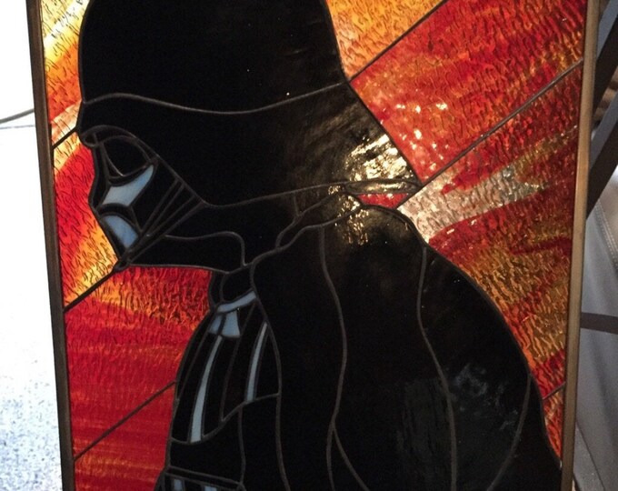 Star Wars Darth Vader Stained Glass Window - Etsy