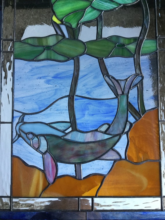 Koi Pond Window Etsy