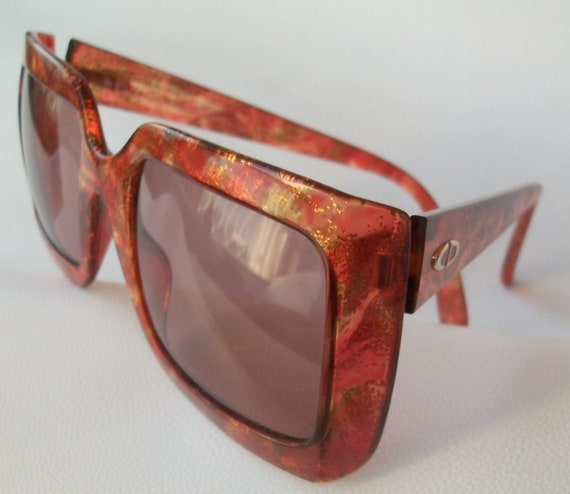 CHRISTIAN DIOR Sunglasses 80s Lunettes de Soleil … - image 1