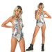 Sequin bodysuit, revealing burning man costume, sexy edm rave outfit , comfy + supportive mermaid jumpsuit, sequin romper, shiny leotard 