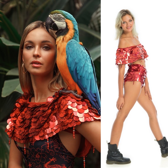 sequin outfit festival
