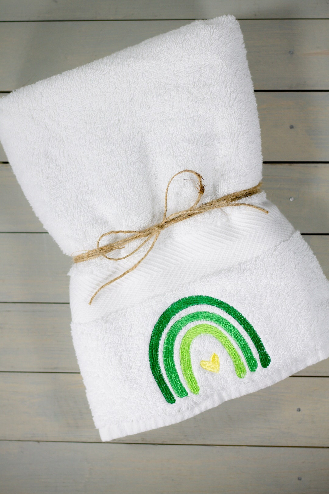 Personalized Baptism Towel LDS, Rainbow Baptism Towel, Baptism Covenant ...
