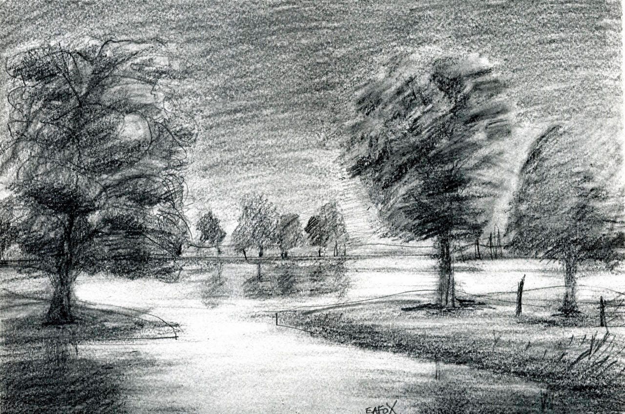 Pencil landscape discount