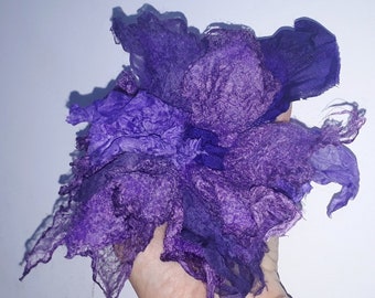 Lilac felted brooch , Felt Brooch Flower, Wool Jewelry, Felt Flower Pin, felted flower, Wool Brooch, Gift for her, Handmade